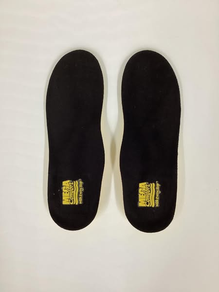 MEGAComfort Unisex Personal Anti-Fatigue Mat (PAM) Insoles Size: M6/W8