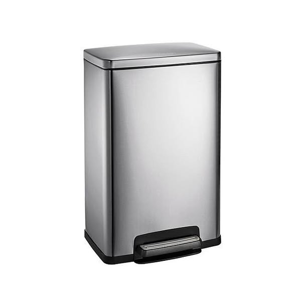 Tramontina 13-Gallon Stainless Steel Step Trash Can