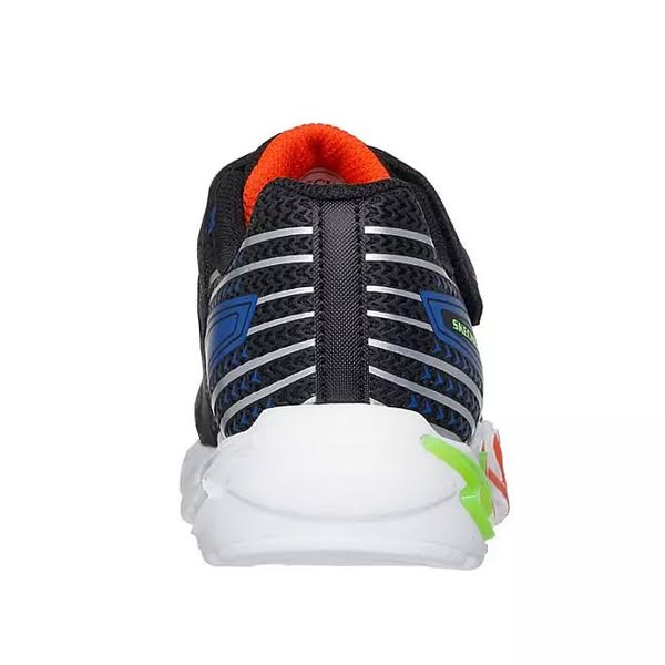 Skechers Boys Flex-Glow Bolt Light-Up Sneaker Size - 3