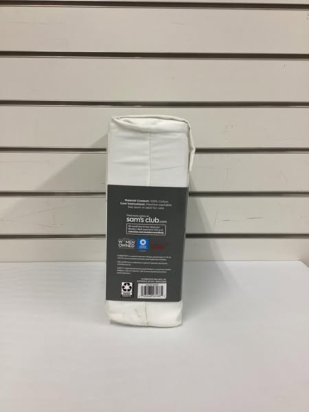 Member's Mark 450-Thread-Count Arctic White Sheet Set Size - Twin/Twin XL