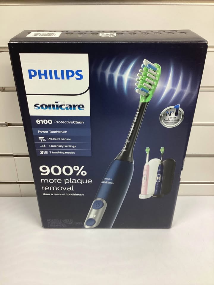 Philips Sonicare 6100 ProtectiveClean Power Toothbrush, 2 pk