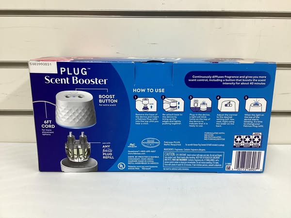 Febreze PLUG Scent Booster Kit, 1 Device + 3 Refills