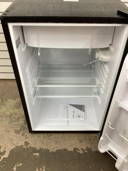 Frigidaire 4.6 cu. ft. Retro Mini Fridge with Platinum Door Design with Freezer