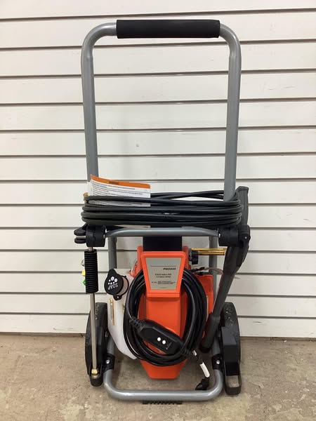 Husqvarna 2300-PSI 1.2-GPM Cold Water Electric Pressure washer with 4 Spray Tips - Lightly Used