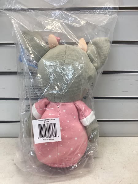 Spark Create Imagine 19" Girl Deer Knit Plush
