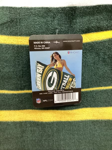 NFL Green Bay Packers Prime 30" X 60" Beach Towel