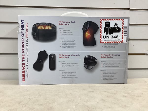 Fit Foundry 4-in-1 Heat & Massage Recovery Pack