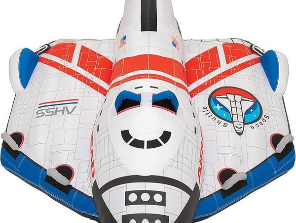 Airhead Space Shuttle 1-3 Person Towable Tube for Boating