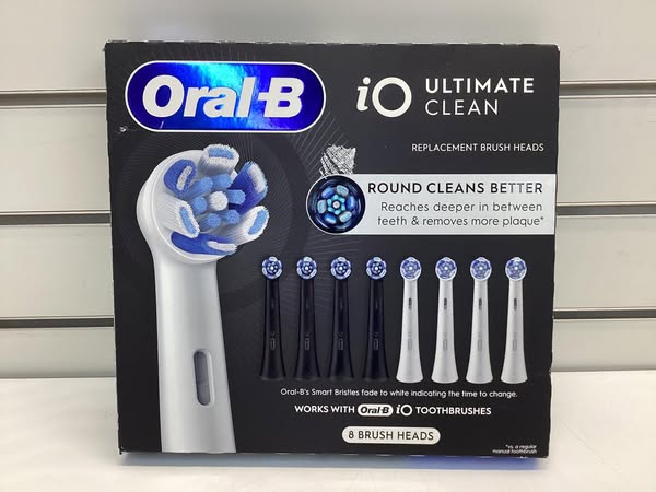 Oral-B iO Series Electric Toothbrush Replacement Brush Heads, Ultimate Clean