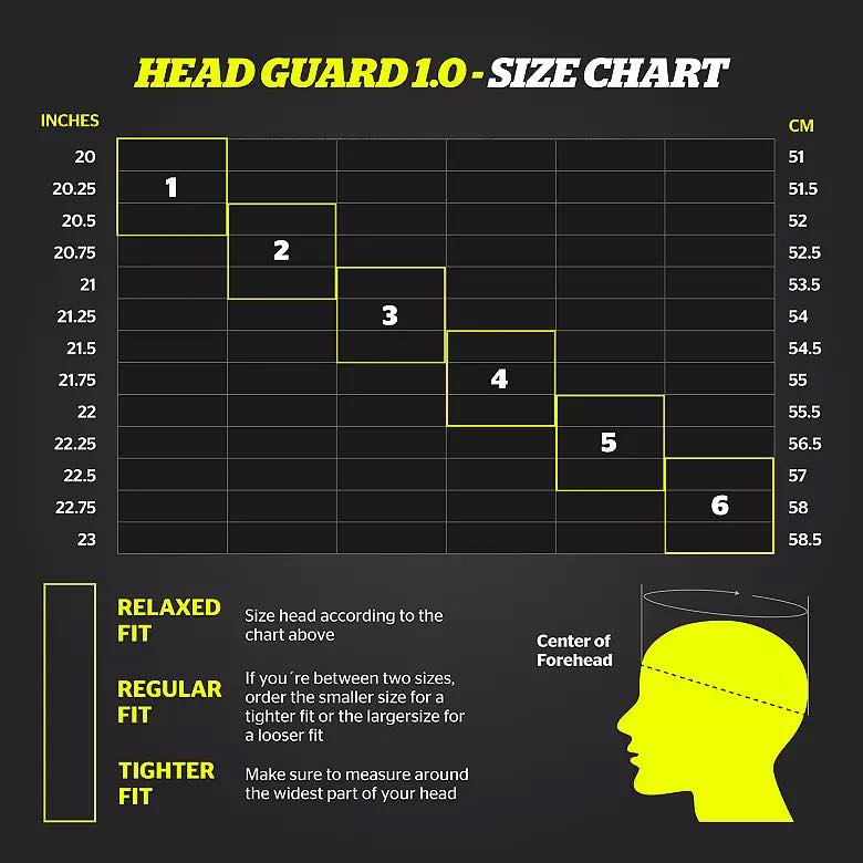 Storelli ExoShield Head Guard Slim Size 3