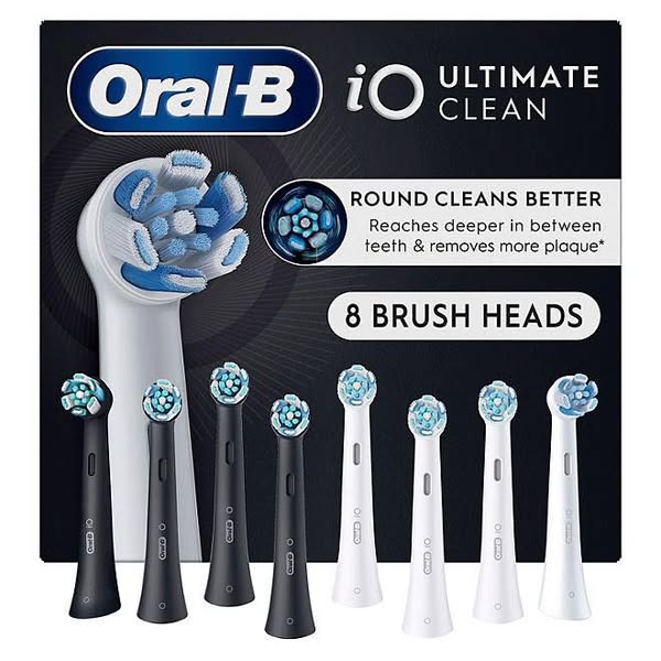 Oral-B iO Series Electric Toothbrush Replacement Brush Heads, Ultimate Clean