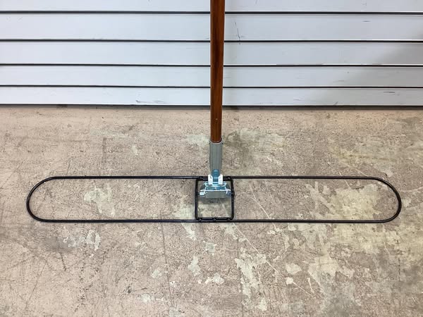 36” x 5” Dust Mop Frame with Wood Handle