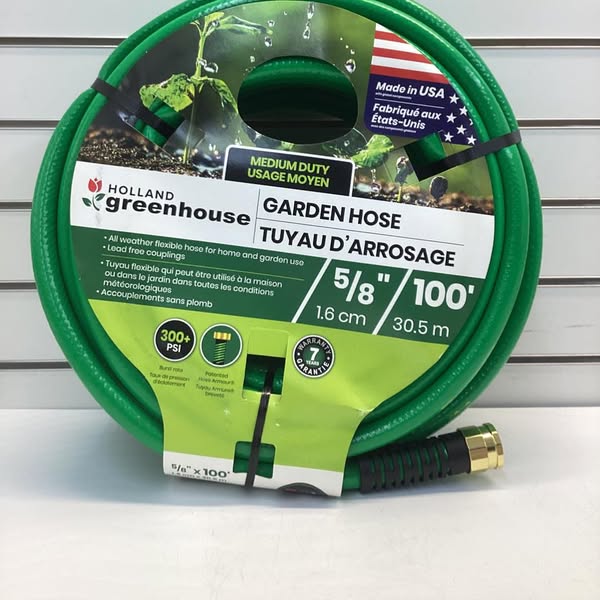 Holland Greenhouse Medium Duty Garden Hose 100ft