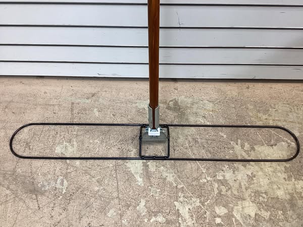36” x 5” Dust Mop Frame with Wood Handle