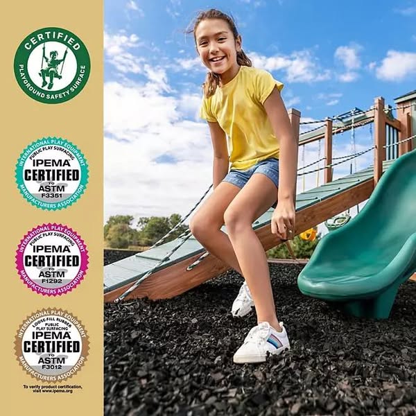 Member's Mark Black Rubber Mulch, 1.25 cu. ft.