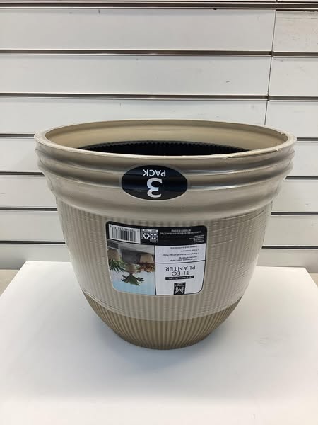 Member's Mark 14.5" Theo Planter, Set of 3