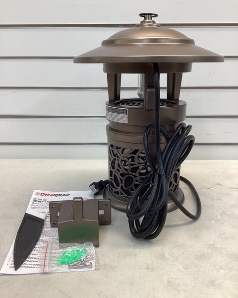 DynaTrap ½ Acre LED Mosquito and Insect Trap with Cleaning Brush and Hanging Hook