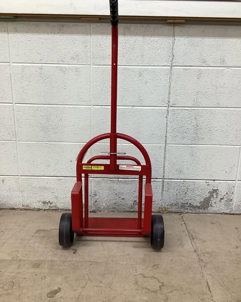 Milwaukee Compact Stair-Climbing Folding Hand Truck: 14 in x 6 in, 37 in x 20 in x 13 in