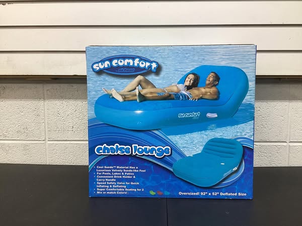 Airhead - Suncomfort Double Chaise Lounge - Sapphire