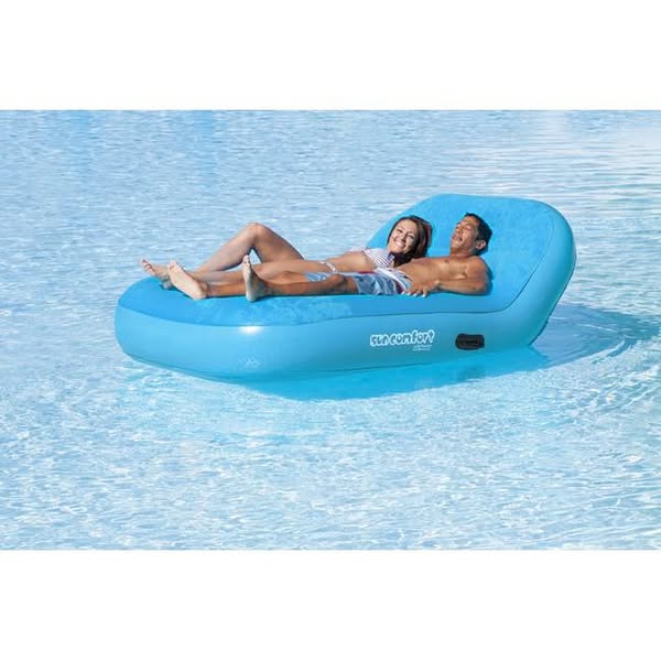 Airhead - Suncomfort Double Chaise Lounge - Sapphire