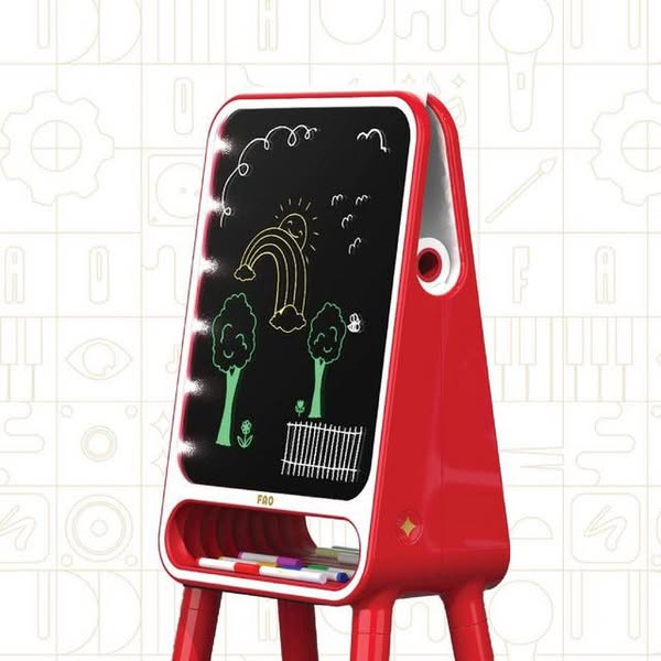 FAO Schwarz Floor Standing Easel