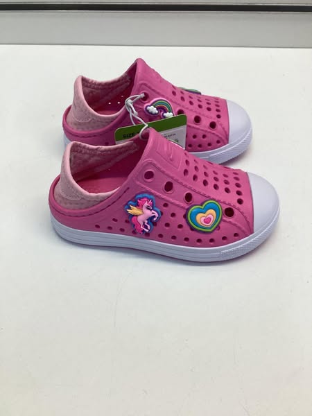Skechers Toddler Girls Foamies Molded Slip-On Shoe Size 7
