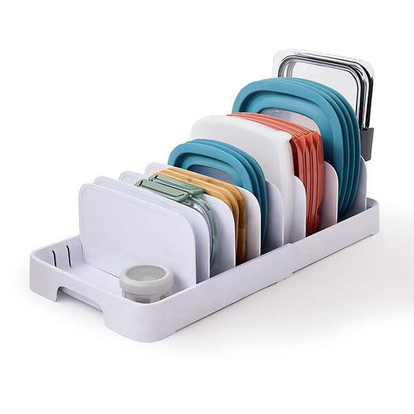 YouCopia StoraLid Food Container Lid Organizer, 40-Lid Capacity
