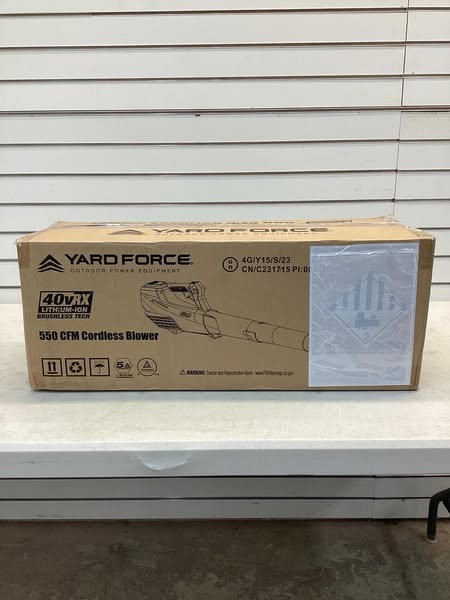 Yard Force Cordless Leaf Blower