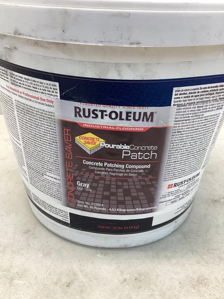 RUST-OLEUM Concrete Repair Compound Gray