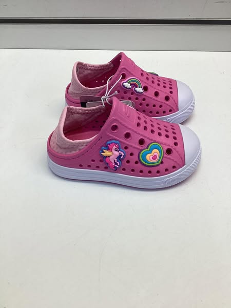 Skechers Toddler Girls Foamies Molded Slip-On Shoe Size 6