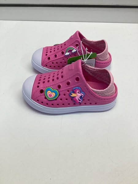 Skechers Toddler Girls Foamies Molded Slip-On Shoe Size 7