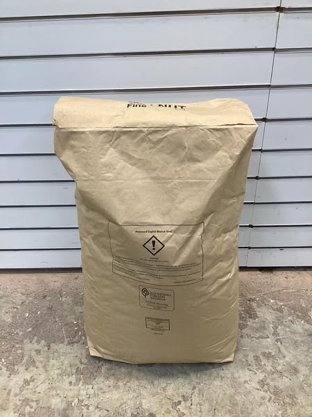 Blast Media: Walnut Shells, 20 to 40 Mesh, 50 lb