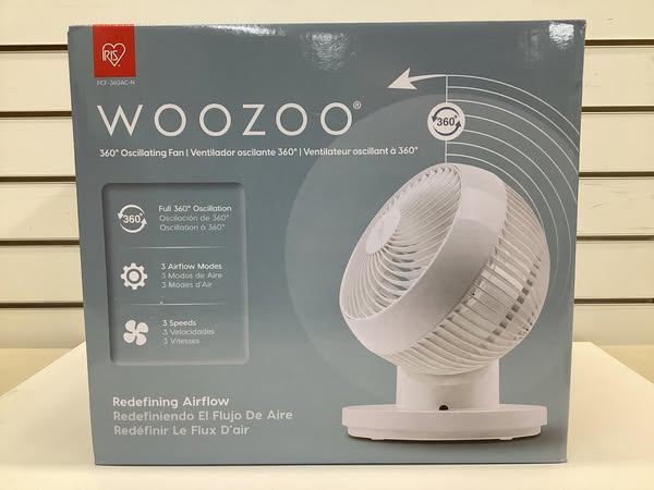 Woozoo 360 Degree Oscillating Personal Fan