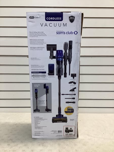 ePro Select Cordless Stick Vacuum with 2 Batteries, 6 Tools Lightly Used