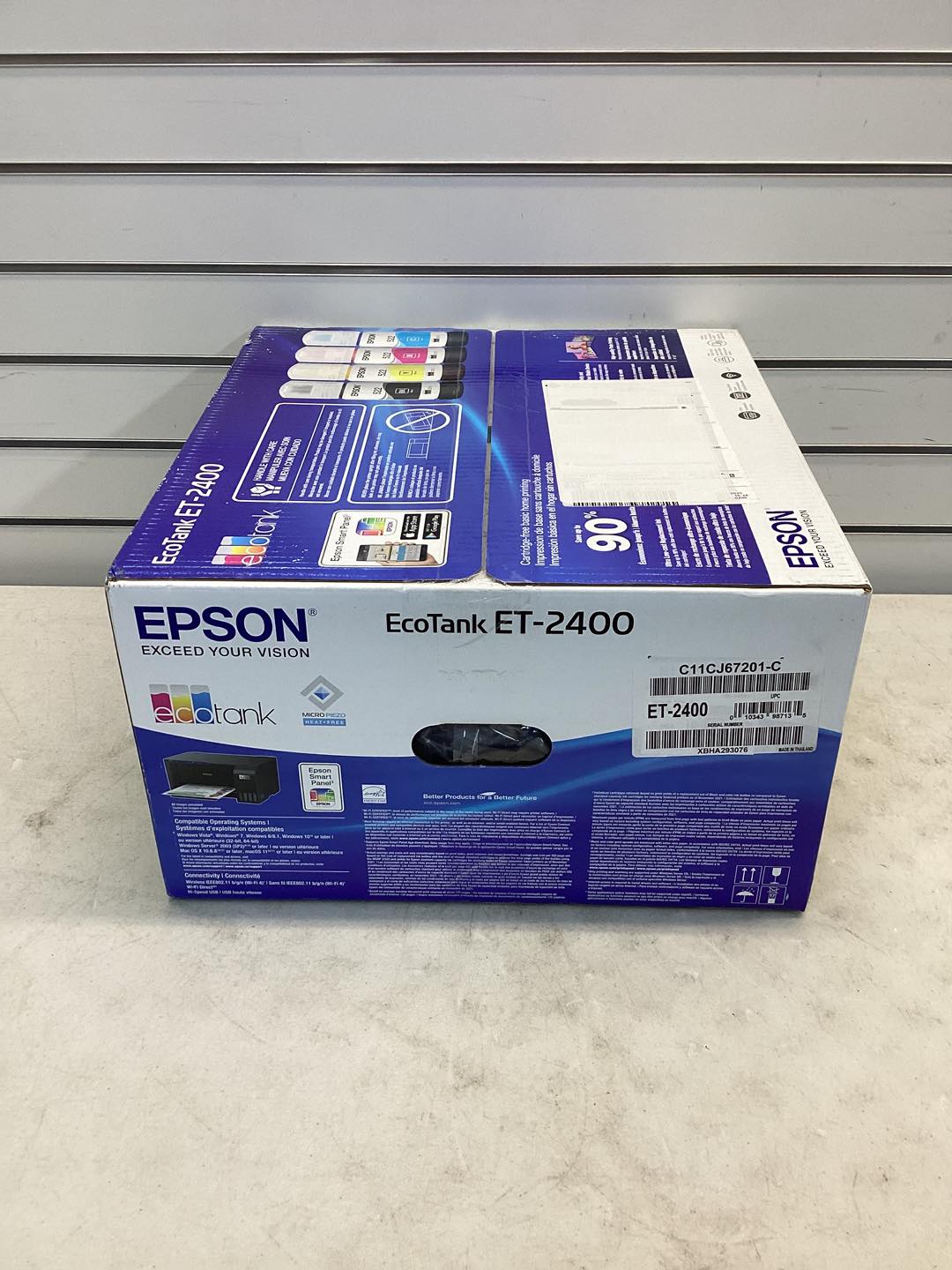 Epson EcoTank ET-2400 Special Edition All-in-One Inkjet Printer, 1 Bonus Black Ink Bottle