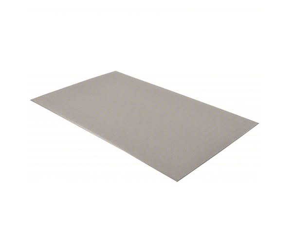 Condor Floor Mat: Static Dissipative, 3 ft x 5 ft, Pebble, PVC Foam, Gray, Beveled Edge
