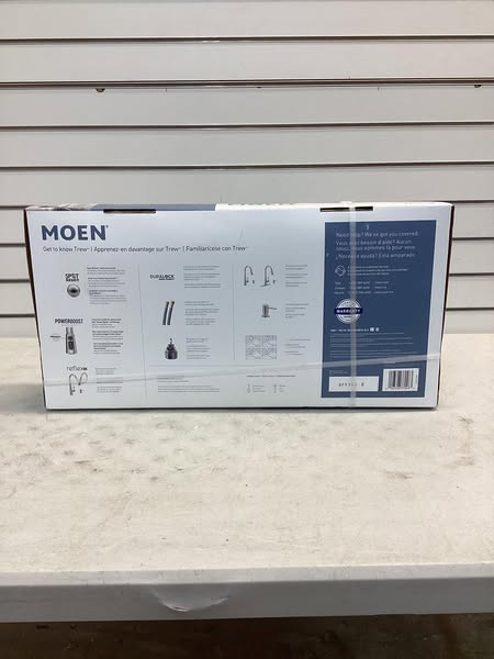 Moen Trew Spot Resist Stainless Single Handle Pulldown Kitchen Faucet