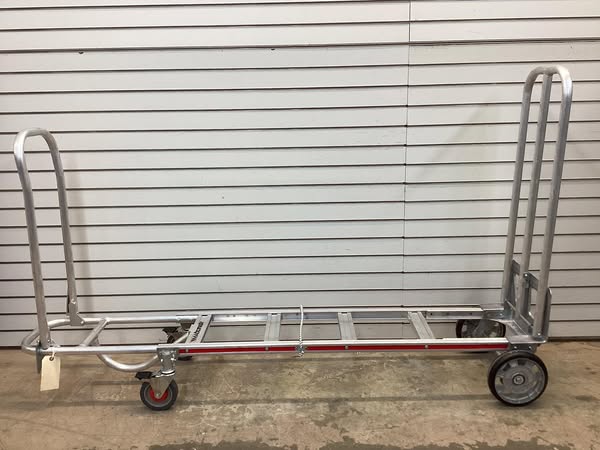 MAGLINER Hand Truck, 4 Wheel, Load Cap 200 Lb