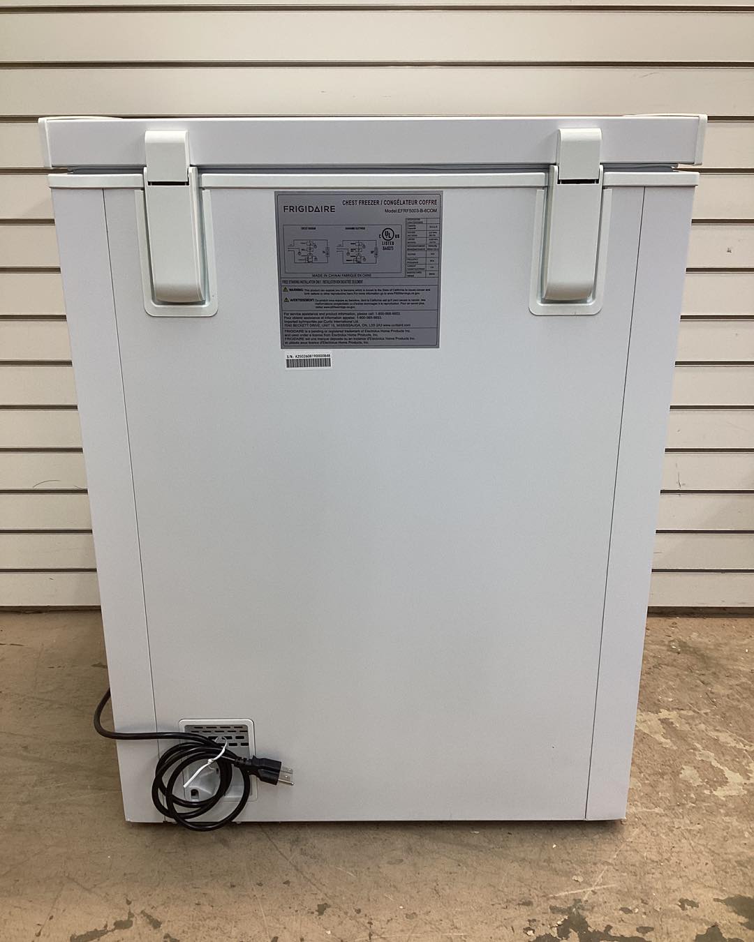 Frigidaire 5.0 Cu. ft. Chest Freezer