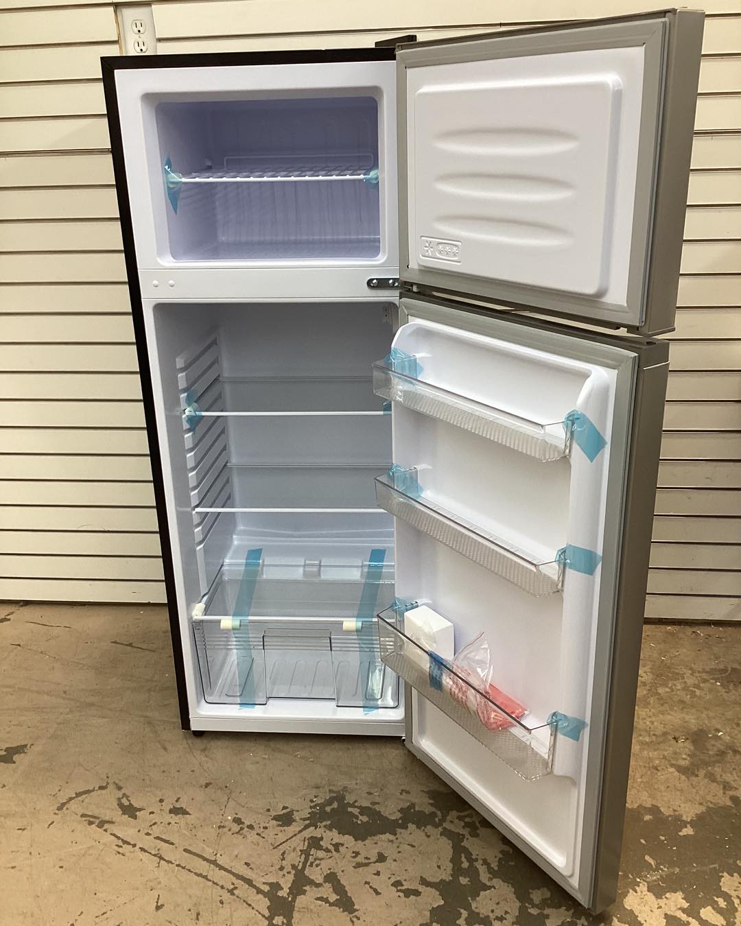 Frigidaire 7.5 cu. ft. Mini Refrigerator with Top Freezer in Stainless Look