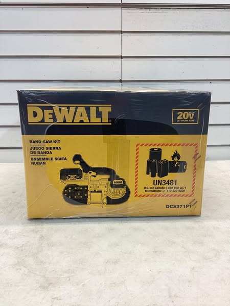 DEWALT 20V MAX Cordless Band Saw with (1) 20V 5.0Ah Battery and Charger