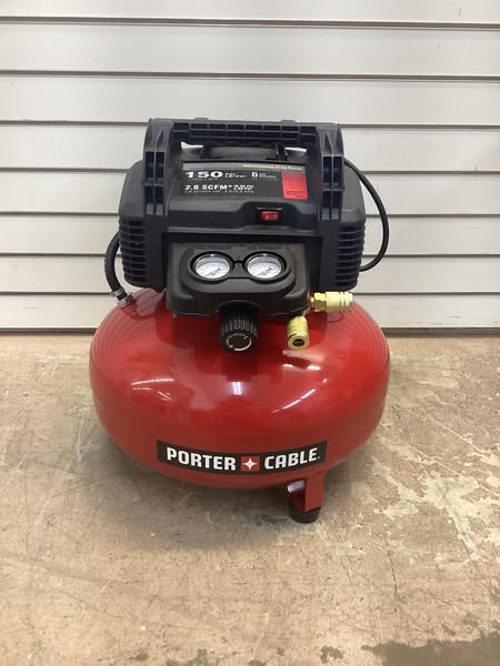 Porter-Cable 6 Gal. 150 PSI Portable Electric Pancake Air Compressor