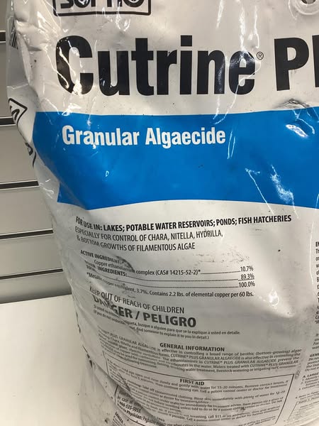 SePro Cutrine Plus Granular Algaecide