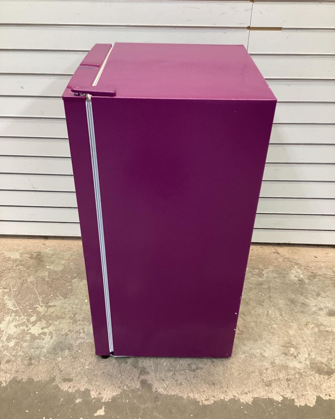 Frigidaire 3.2 cu. ft. Retro Mini Refrigerator with Side Bottle Opener in Purple