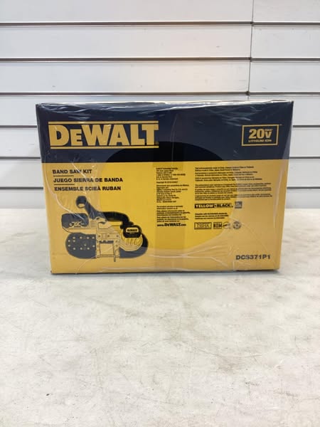 DEWALT 20V MAX Cordless Band Saw with (1) 20V 5.0Ah Battery and Charger