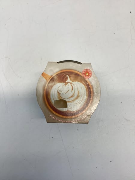 Glade Candle Limited Edition Fall Scent: 'But First, Pumpkin Latte' 3.4 oz