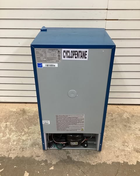 Frigidaire 3.2 cu. ft. Retro Mini Refrigerator with Side Bottle Opener in Blue