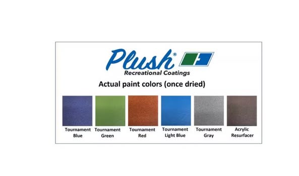 Plush 5 gal. Tournament Red Recreational Surface Coating