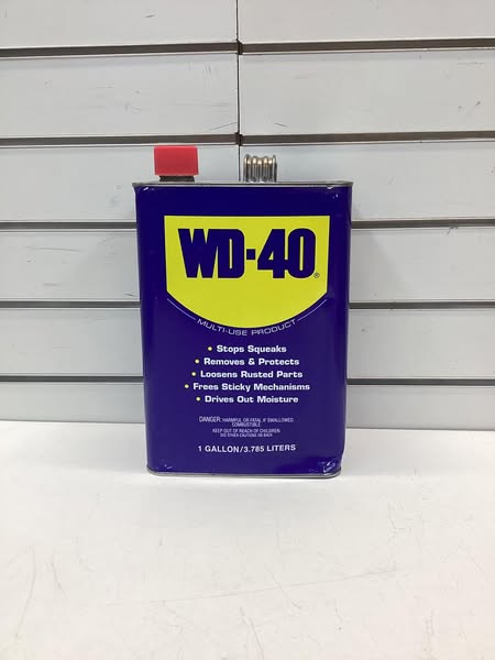 WD-40 General Purpose Lubricant, -60 to 300 Degrees F, 1 Gal Can, Amber