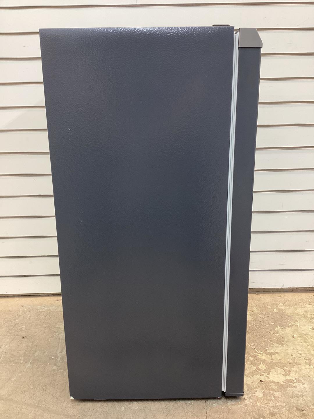 Frigidaire 3.2 cu. ft. Sleek Mini Refrigerator in Gray with Recessed Handle and Reversible Door